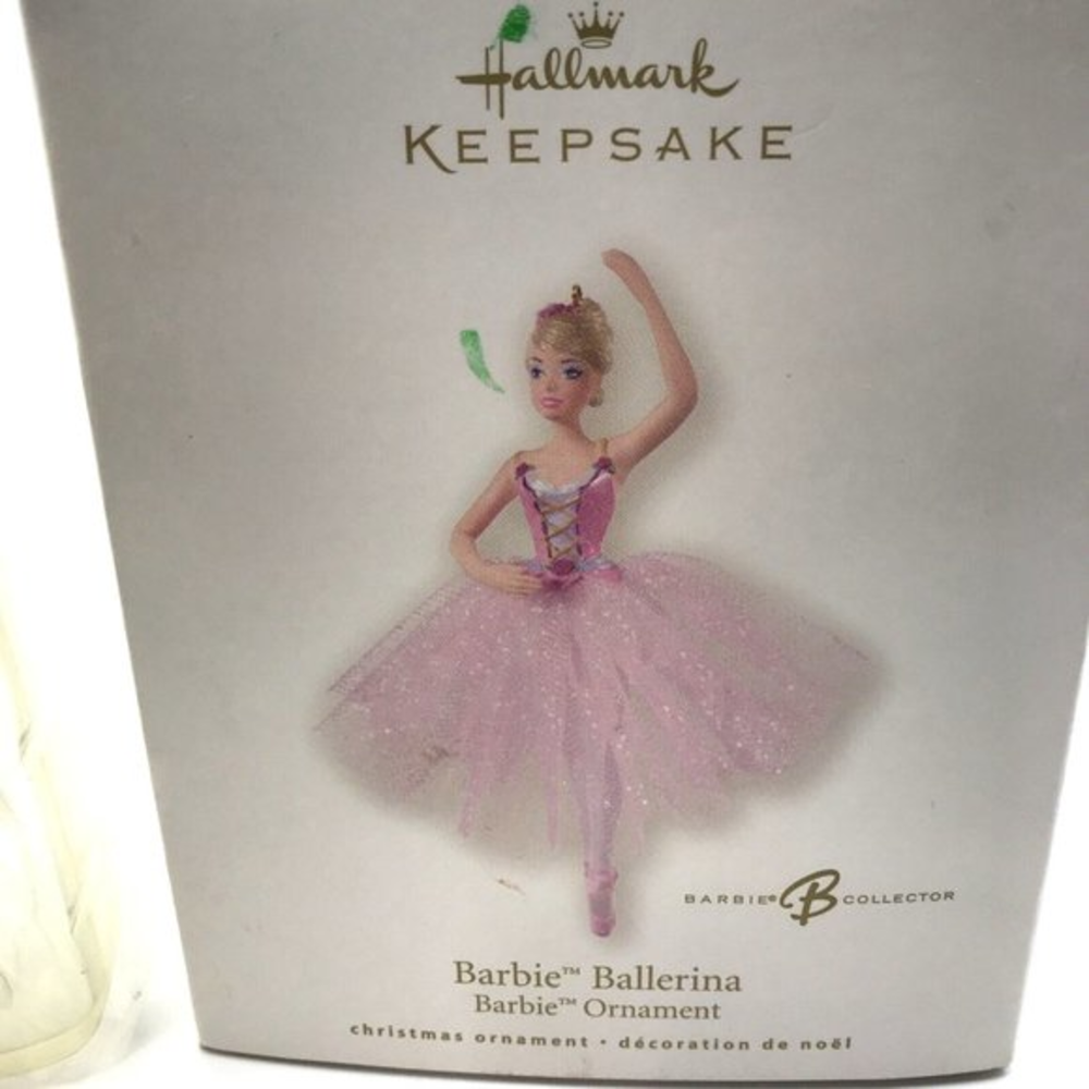 Hallmark Keepsake Barbie Ballerina Ornament 2007
